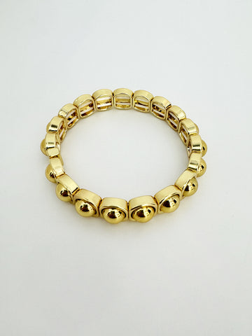 Pulsera Dorada de Eslabones Elegantes | Galú Accesorios