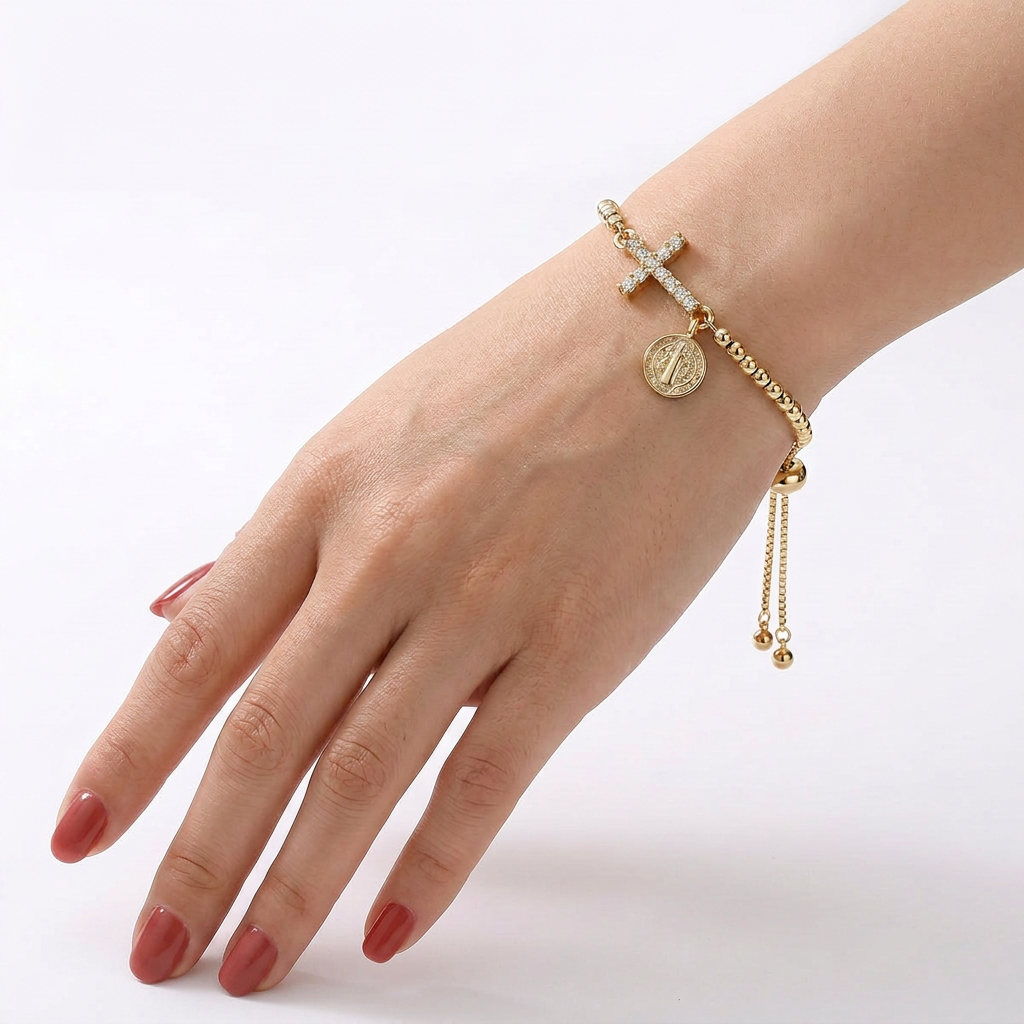 Pulseras Chapadas en Oro de 18K para Mujer