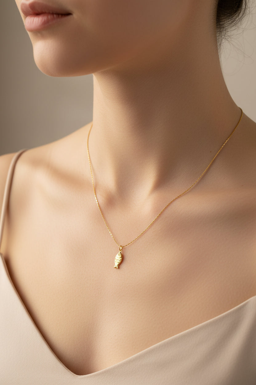 Collar Pez Dorado