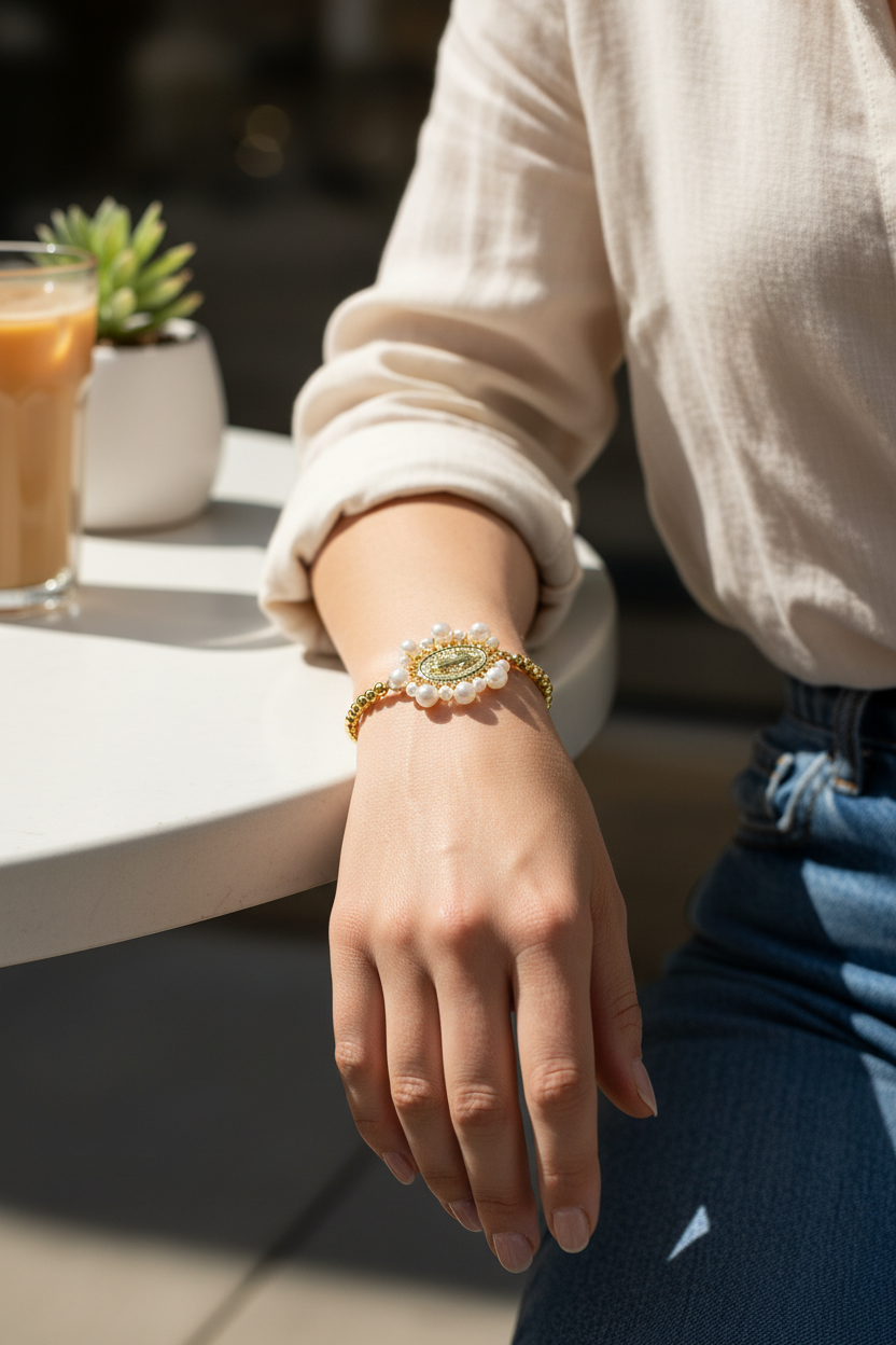 Adjustable St. Benedict bracelet